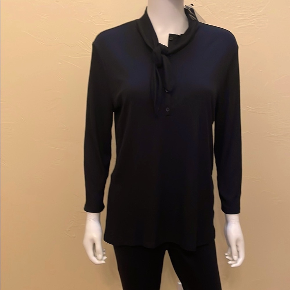 Elegant Black Women's Top by Worthington - P1